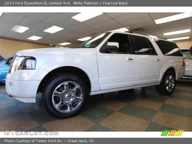2014 Ford Expedition EL Limited 4x4 in White Platinum