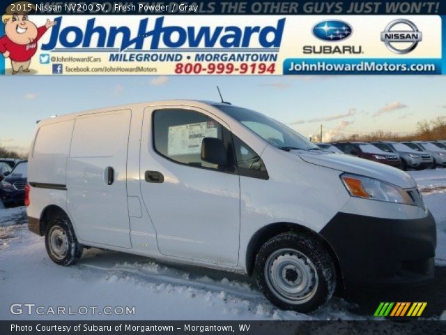 2015 Nissan NV200 SV in Fresh Powder