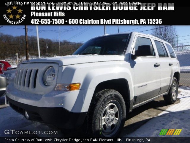 2015 Jeep Patriot Sport 4x4 in Bright White