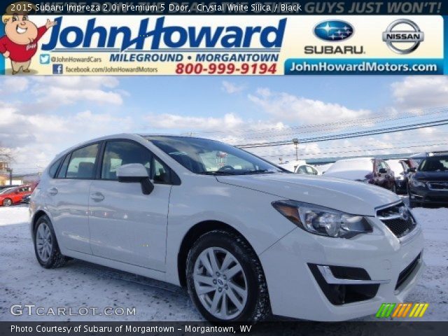 2015 Subaru Impreza 2.0i Premium 5 Door in Crystal White Silica