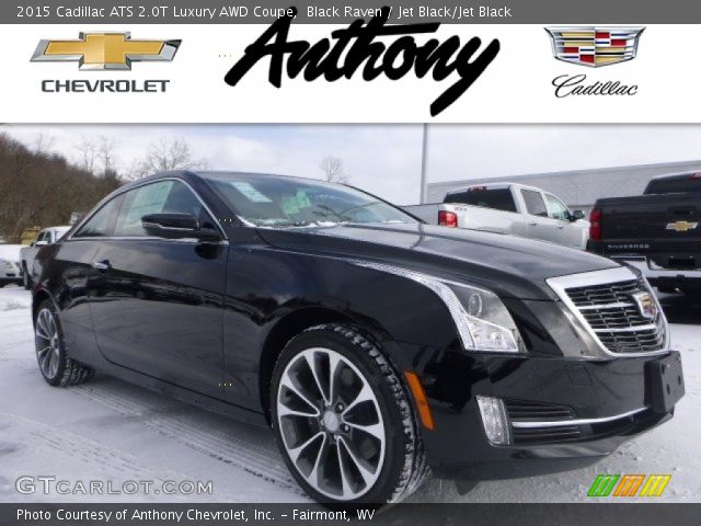 2015 Cadillac ATS 2.0T Luxury AWD Coupe in Black Raven