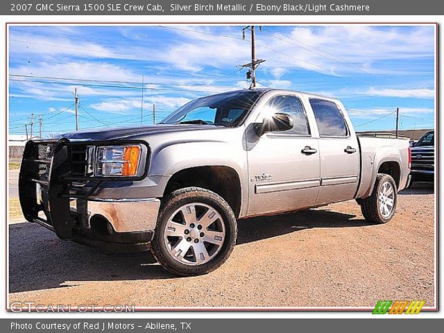 2007 GMC Sierra 1500 SLE Crew Cab in Silver Birch Metallic