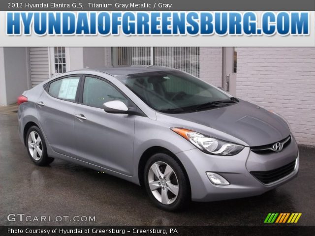 2012 Hyundai Elantra GLS in Titanium Gray Metallic