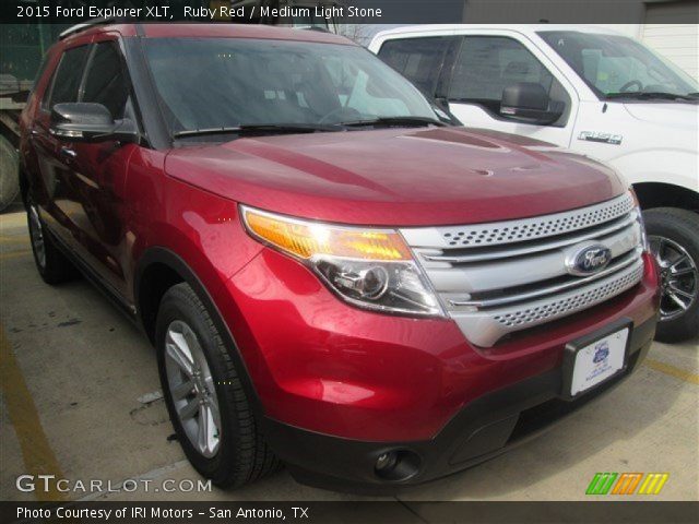2015 Ford Explorer XLT in Ruby Red