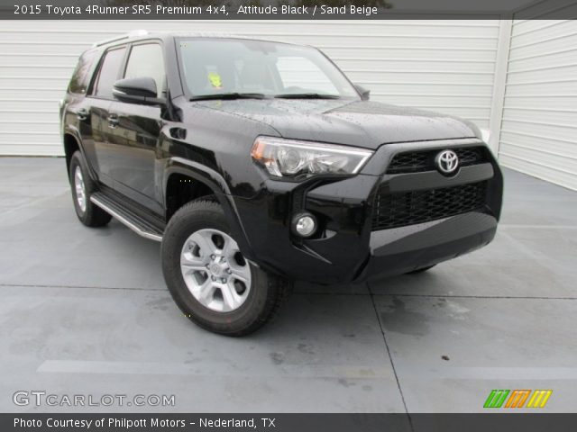 2015 Toyota 4Runner SR5 Premium 4x4 in Attitude Black