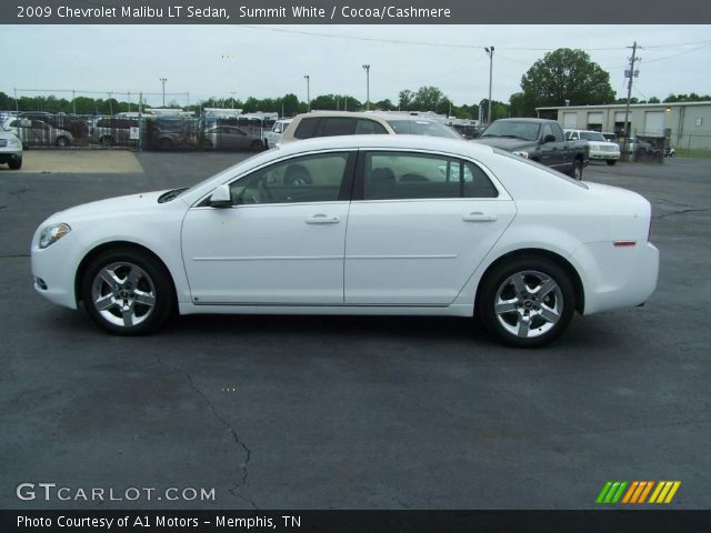 2009 Chevrolet Malibu LT Sedan in Summit White