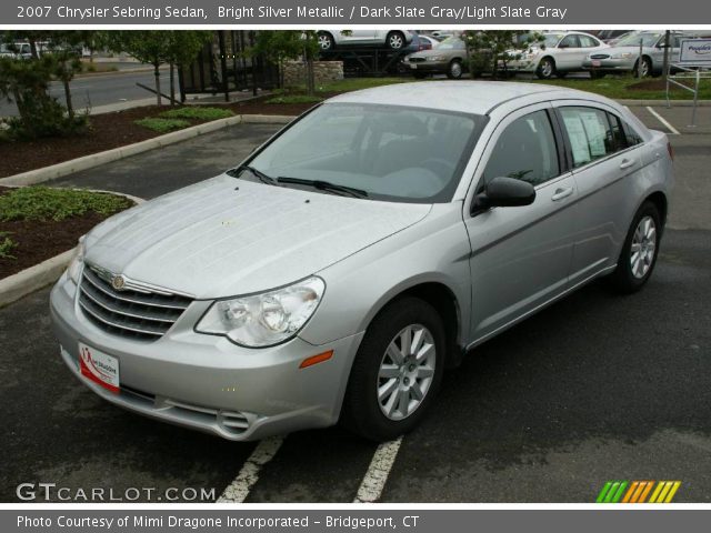 2007 Chrysler Sebring Sedan in Bright Silver Metallic