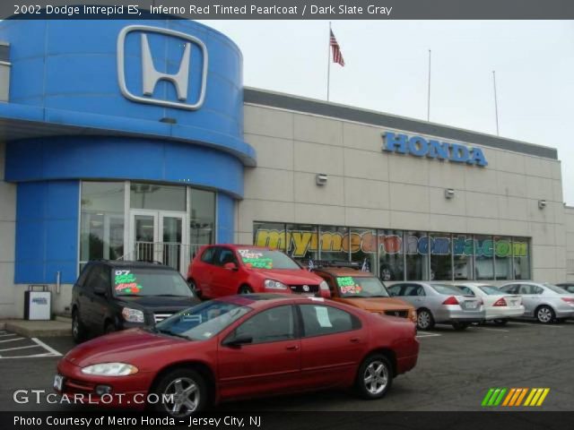 2002 Dodge Intrepid ES in Inferno Red Tinted Pearlcoat