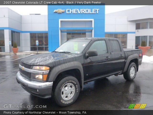 2007 Chevrolet Colorado LT Crew Cab 4x4 in Black