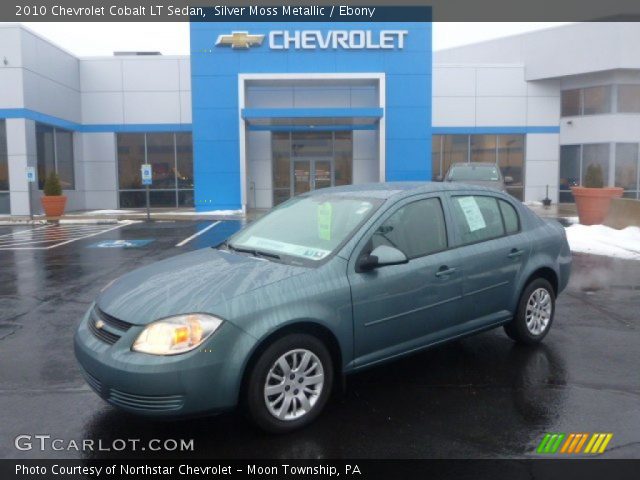 2010 Chevrolet Cobalt LT Sedan in Silver Moss Metallic