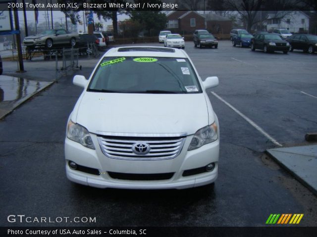 2008 Toyota Avalon XLS in Blizzard White Pearl
