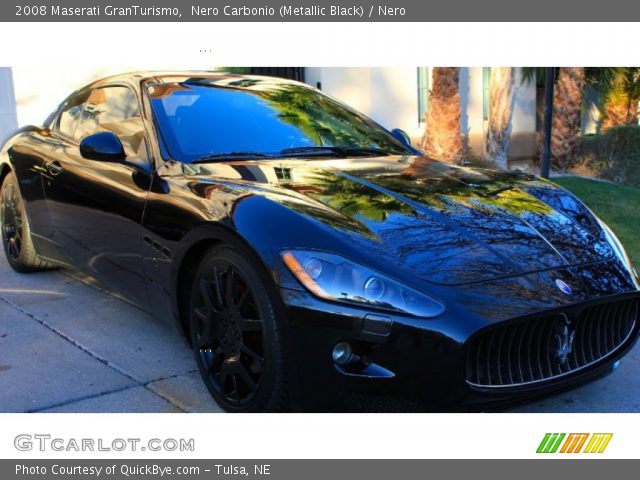 2008 Maserati GranTurismo  in Nero Carbonio (Metallic Black)