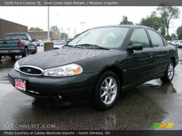 1998 Ford Contour SE in Dark Green Satin Metallic
