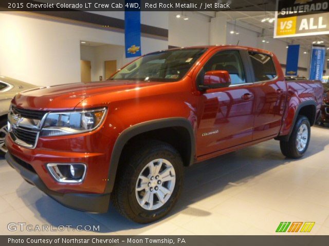 2015 Chevrolet Colorado LT Crew Cab 4WD in Red Rock Metallic