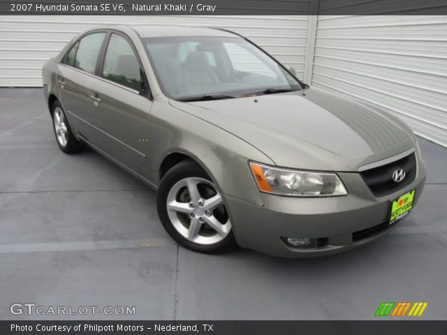 2007 Hyundai Sonata SE V6 in Natural Khaki