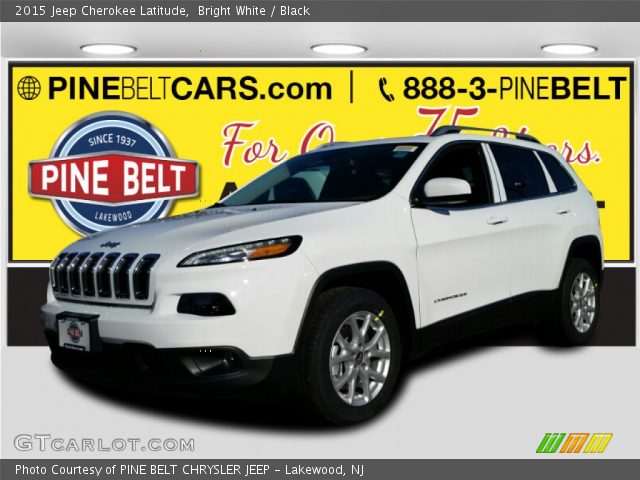 2015 Jeep Cherokee Latitude in Bright White