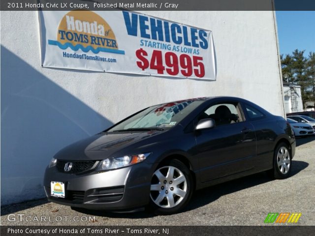 2011 Honda Civic LX Coupe in Polished Metal Metallic