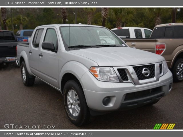 2014 Nissan Frontier SV Crew Cab in Brilliant Silver