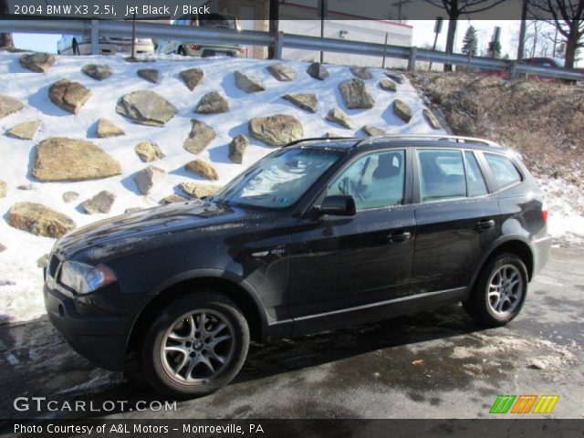 2004 BMW X3 2.5i in Jet Black