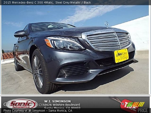 2015 Mercedes-Benz C 300 4Matic in Steel Grey Metallic
