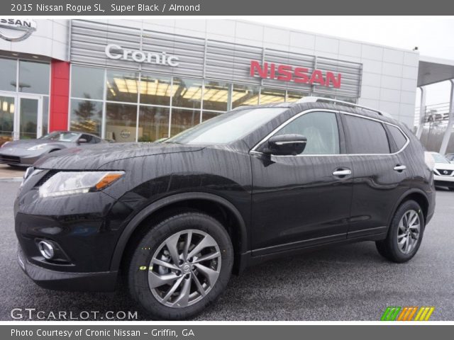 2015 Nissan Rogue SL in Super Black