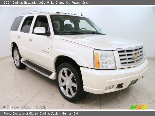 2004 Cadillac Escalade AWD in White Diamond