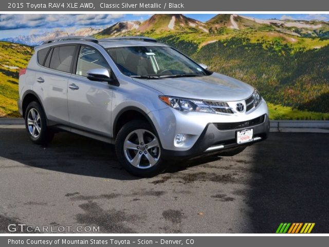2015 Toyota RAV4 XLE AWD in Classic Silver Metallic
