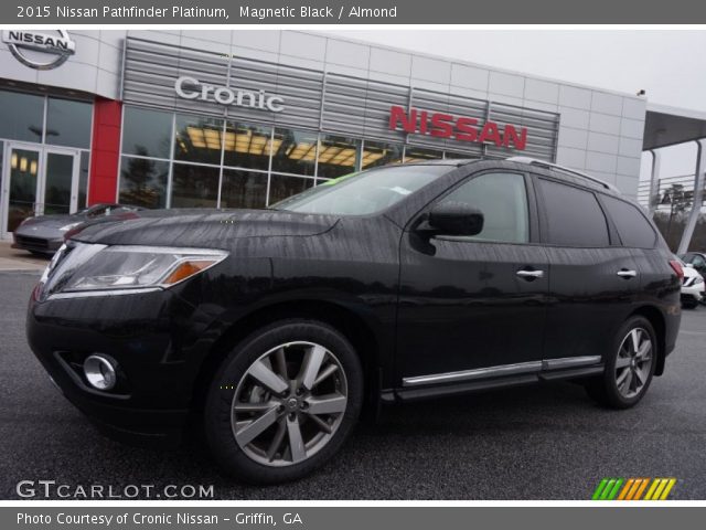 2015 Nissan Pathfinder Platinum in Magnetic Black