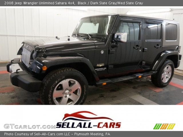 2008 Jeep Wrangler Unlimited Sahara 4x4 in Black