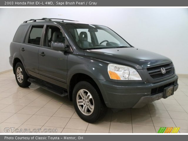 2003 Honda Pilot EX-L 4WD in Sage Brush Pearl