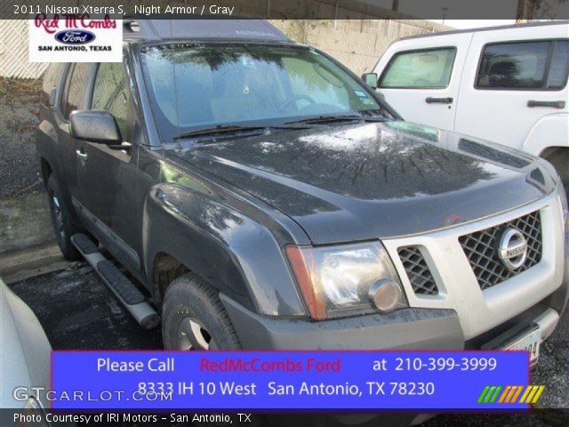 2011 Nissan Xterra S in Night Armor