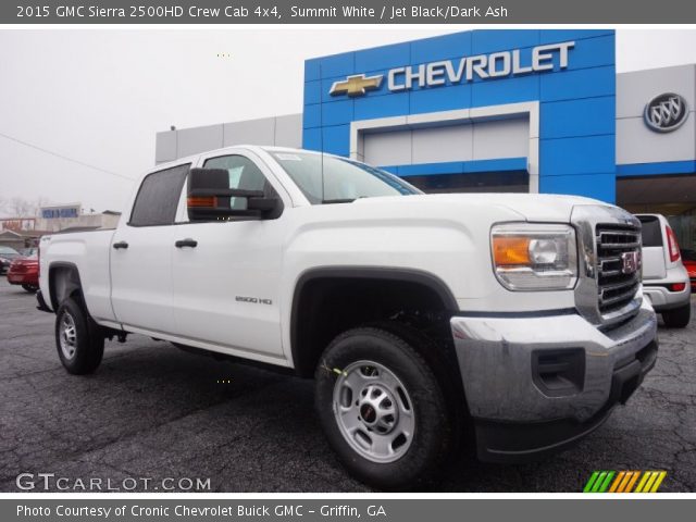 2015 GMC Sierra 2500HD Crew Cab 4x4 in Summit White