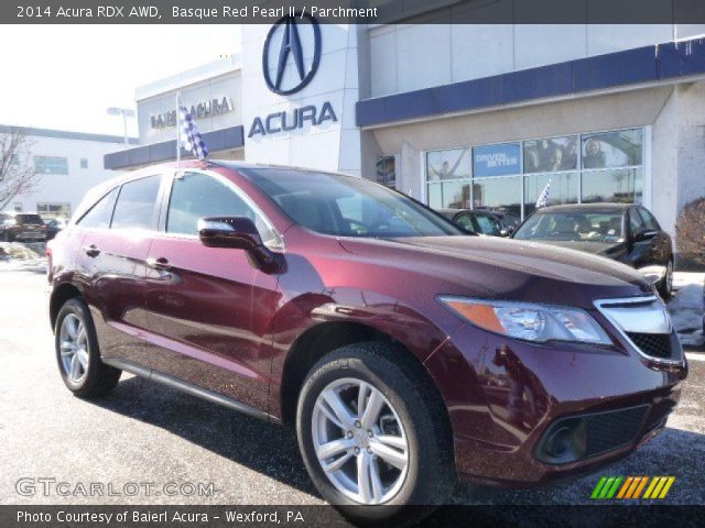 2014 Acura RDX AWD in Basque Red Pearl II