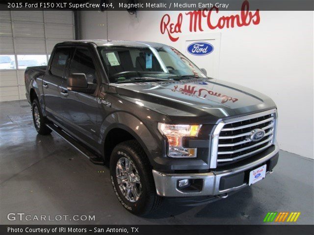 2015 Ford F150 XLT SuperCrew 4x4 in Magnetic Metallic