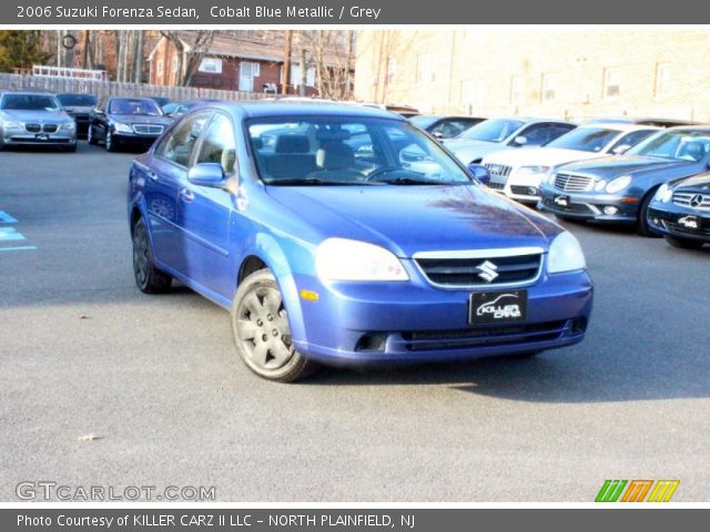 2006 Suzuki Forenza Sedan in Cobalt Blue Metallic