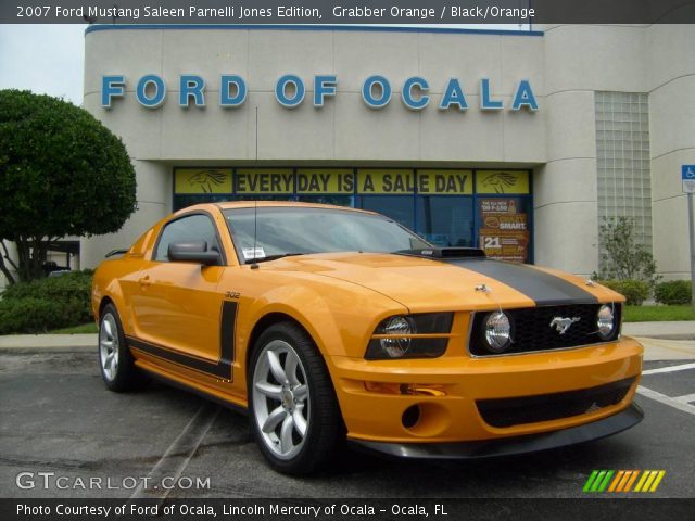 2007 Ford Mustang Saleen Parnelli Jones Edition in Grabber Orange
