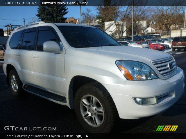 2004 Lexus GX 470 in Blizzard White Pearl