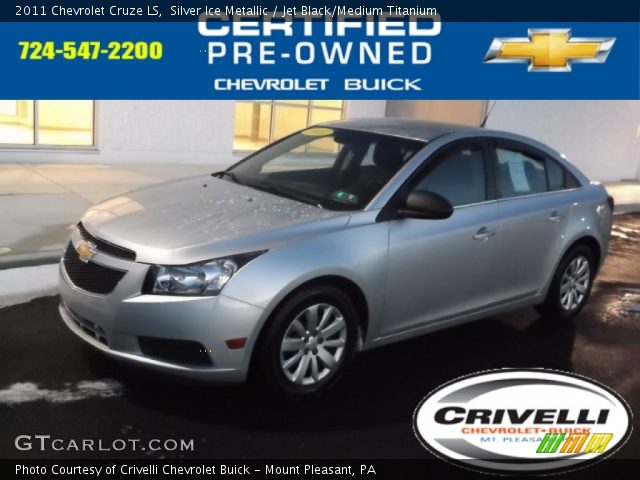 2011 Chevrolet Cruze LS in Silver Ice Metallic