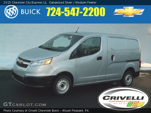 2015 Chevrolet City Express LS in Galvanized Silver