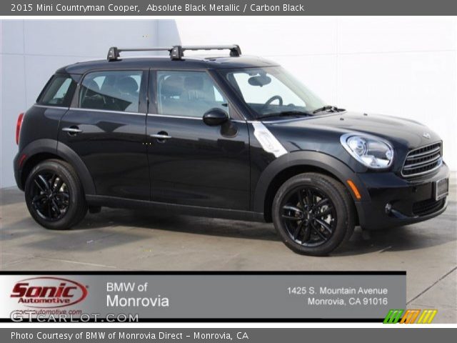 2015 Mini Countryman Cooper in Absolute Black Metallic