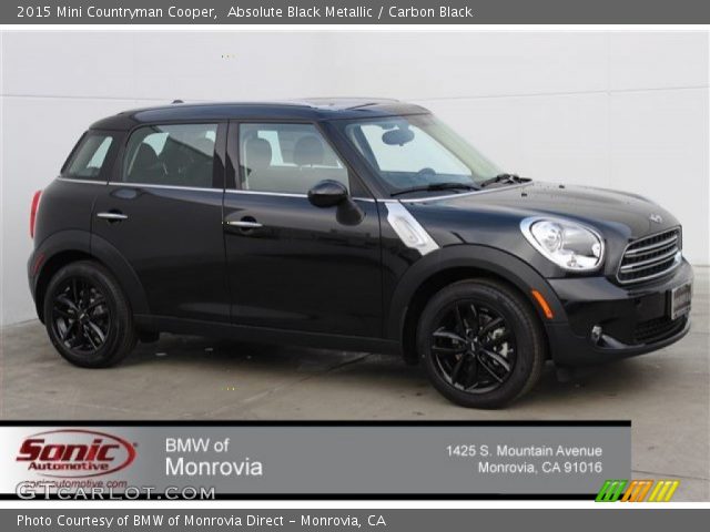 2015 Mini Countryman Cooper in Absolute Black Metallic