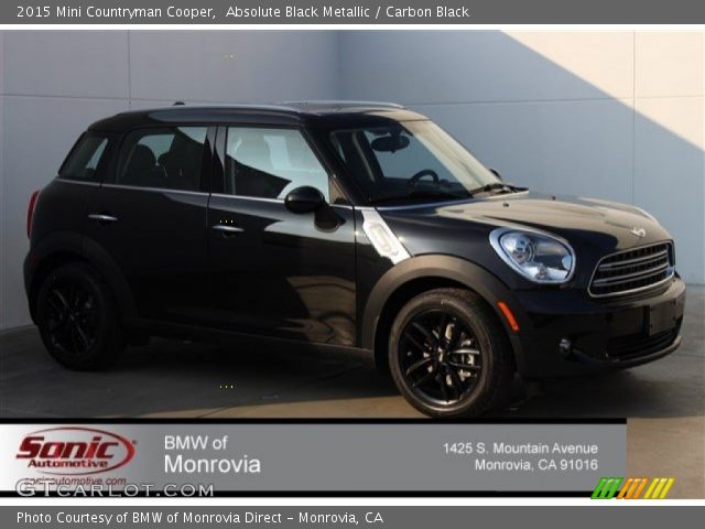 2015 Mini Countryman Cooper in Absolute Black Metallic