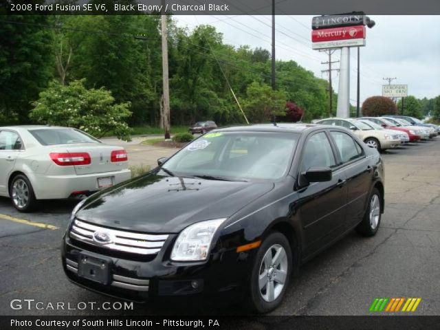 2008 Ford Fusion SE V6 in Black Ebony