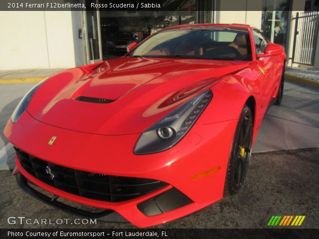 2014 Ferrari F12berlinetta  in Rosso Scuderia