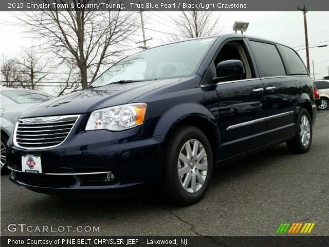 2015 Chrysler Town & Country Touring in True Blue Pearl