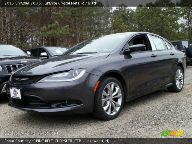 2015 Chrysler 200 S in Granite Crystal Metallic
