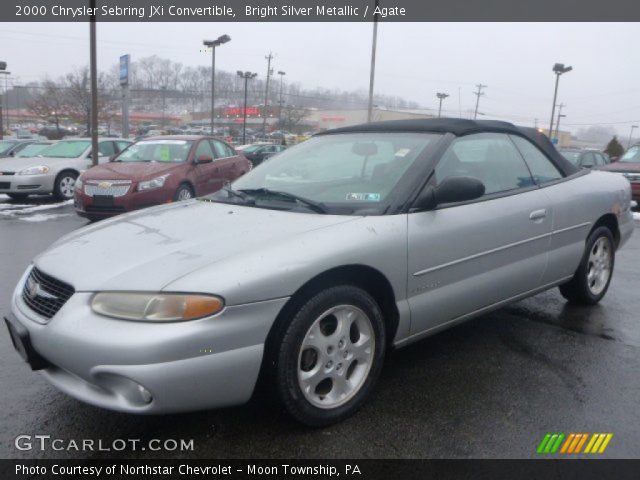 2000 Chrysler Sebring JXi Convertible in Bright Silver Metallic