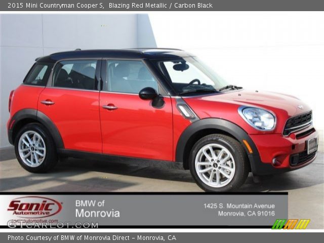 2015 Mini Countryman Cooper S in Blazing Red Metallic