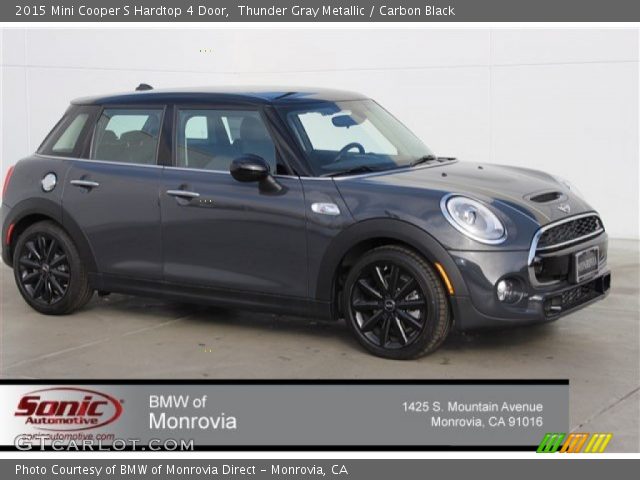 2015 Mini Cooper S Hardtop 4 Door in Thunder Gray Metallic