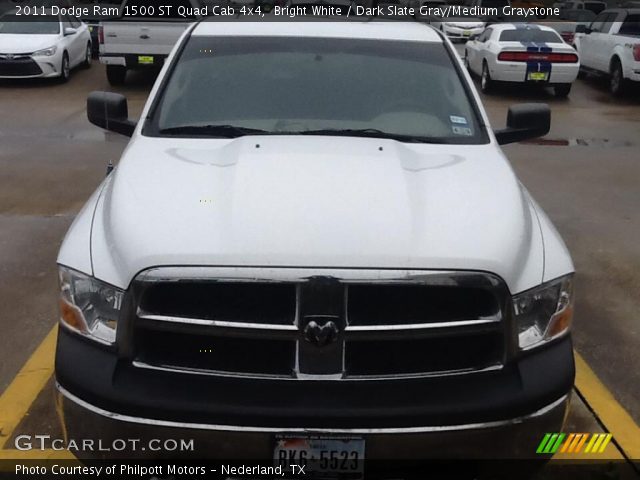 2011 Dodge Ram 1500 ST Quad Cab 4x4 in Bright White